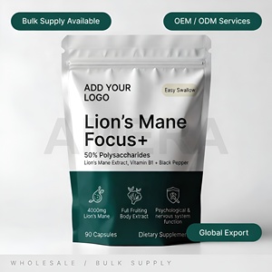 Cápsulas de Melena de León, Fabricante de Suplementos de Extracto Herbal, OEM, Marca Privada, Suplemento Dietético, Suministro al por Mayor - Product Image 6