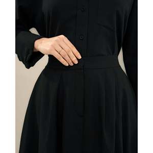 Jupe midi à taille haute à imprimé floral Edria, tissu tissé respirant, style décontracté chic ou sexy pour club, tailles XS à 5XL, 6XL disponibles - Product Image 2