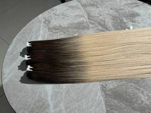 ผมตรงแบบมัดรวม 24 นิ้ว 2 สี ความหนาแน่น 180% ผมแท้ - Product Image 5