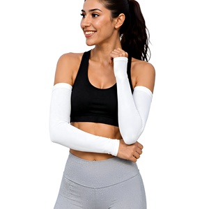 Mangas de compresión unisex de secado rápido y larga duración para voleibol, ciclismo, senderismo, protección UV, ecológicas. - Product Image 2