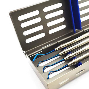 Kit de Exploración Dental Ergonómico 3 en 1 Reutilizable de Acero Inoxidable (Pinza, Sonda y Espejo Bucal) Manual - Product Image 2