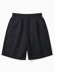 Ensemble 2 pièces à capuche et manches longues, short uni en polyester respirant à séchage rapide, coupe ample, sportif, été, unisexe, tricoté pour femme - Product Image 3