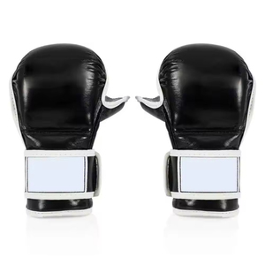 Gants de MMA professionnels de haute qualité, logo personnalisé, vente en gros, gants de grappling et de sparring en cuir - Product Image 1