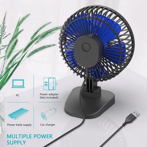 Ventilatore da Scrivania USB ABC Silenzioso e Portatile con Regolazione a 40 Gradi, Migliore Raffreddamento per Ufficio, 3 Velocità, Piccolo Gadget USB Potente - Product Image 2