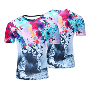 New custom <b>100</b>% <b>Polyester</b> Tie Dye T <b>shirt</b> for Men Printed Sublimation T-<b>shirt</b> Men Fashion Logo USA Size T-<b>shirt</b> Men - Product Image 1