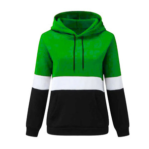 Sudadera con capucha de color personalizado con logo, de alta calidad, 350 GSM, de forro polar de tres tonos, para hombre y mujer - Product Image 4