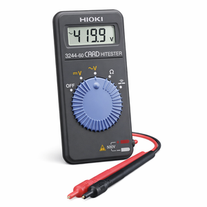 HIOKI 3244-60 Card HiTester Digital Multimeter Pocket Size Made in Japan - Product Image 1