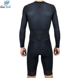 Conjunto de Uniforme de Ciclismo Personalizado para Hombre, Jersey y Pantalones Cortos Transpirables de Secado Rápido, Ropa de Ciclismo de Montaña y Carretera con Logotipo Personalizado - Product Image 3