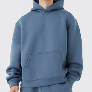 New Arrival Hot Sale Men's Winter Casual Wear Oversized Hoodies Polyester/Cotton <b>Blend</b> Windproof Breathable Oversized Hoodie - Product Image 1