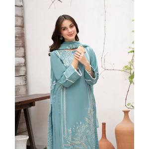 Party Wear Ensemble haut et bas confortables de taille XL avec Dupatta chic - Product Image 4