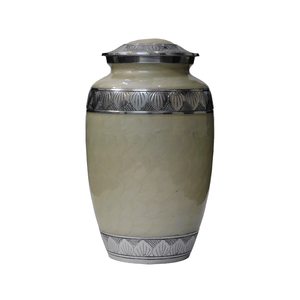 Urnes funéraires en aluminium pour adultes avec gravure, finition couleur étain et magenta, fournitures funéraires en métal pour cendres humaines - Product Image 2