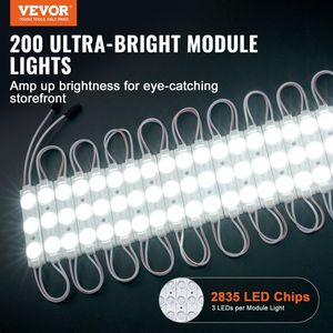 200ชิ้นไฟ LED หน้าร้านกันน้ำ IP68 103ฟุต DC 12V โมดูล LED 2835 SMD 3-LED 1.5W หน้าต่างโฆษณา - Product Image 2