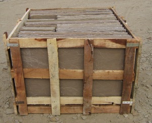 Piedra Arenisca Natural Verde Raj Contemporánea, Losa Grande con Superficie Cortada a Máquina, para Suelos de Patio, Garantía de por Vida - Product Image 3