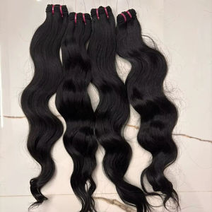 Extensiones de Cabello Humano Indio Virgen con Cinta Adhesiva, 100% Cutícula Alineada, Trama de Piel, Venta al por Mayor a Granel - Product Image 1