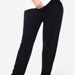 Women's Elastic Waist Jogger Sweatpants Fleece Gym Workout Fitness Pants - Product Image 1