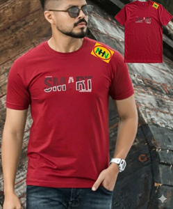 T-shirts pour hommes en coton 100% tricoté, coupe classique, col rond, taille US, personnalisables, imprimés en sérigraphie, 180g - Product Image 3