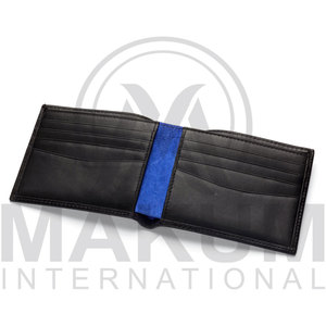 Portefeuille en cuir pour homme, prix de gros sécurisé, portefeuilles classiques faits à la main, usage professionnel, élégant - Product Image 3