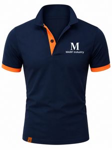 Camiseta Azul para Hombre, Manga Corta, Logotipo Impreso Digital, Jersey Informal, Secado Rápido, Transpirable, Diseño Frontal, Corte Regular - Product Image 4
