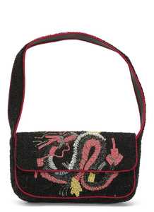 Directo de Fábrica Zodiac Aries Bolso de Hombro con Cuentas Rojas de Juguete de Cartas, Bolso Artesanal, Plano de Diseño - Product Image 4