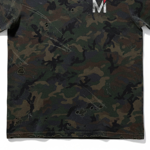 T-shirt de chasse professionnel pour homme, imprimé camouflage 3D feuillage, respirant, pour gym et fitness, tactique, fournisseur de logo personnalisé OEM - Product Image 3