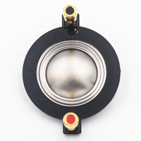 Offres Spéciales 34mm 1.3 pouces pièces de haut-parleur unité de pilote de Compression 4/8 ohm diaphragme en titane remplacement pour Tweeter bobine vocale