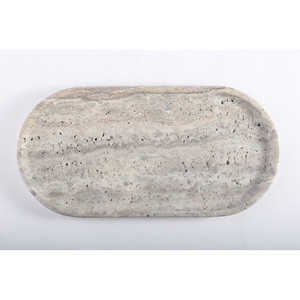 Elegante Bandeja de Servir de Mármol sin Asas, Diseño Rectangular, Plato Decorativo para Comida, para Mesa de Comedor y Cocina, a Precios Bajos - Product Image 1