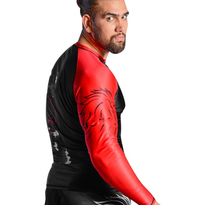 เสื้อแรชการ์ดแขนยาวผู้ชาย พิมพ์ลายกราฟิก ป้องกันรังสียูวี แห้งเร็ว รับผลิตแบบ OEM พร้อมสกรีนแบรนด์ - Product Image 3