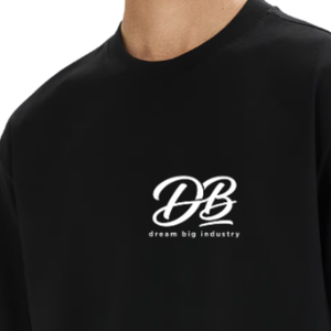 เสื้อยืดผู้ชายทรงหลวมพรีเมียมคอตตอน แขนสั้น คอกลม นุ่มสบาย สไตล์ลำลอง รับผลิตแบบ OEM ODM จากโรงงาน - Product Image 3
