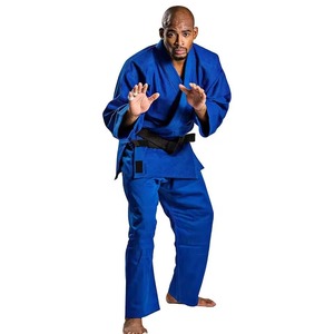 Kimono de judo en coton de couleur personnalisée, uniforme de judo avec coutures renforcées, fabricant et fournisseur en gros - Product Image 3