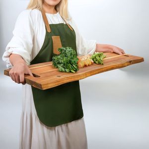 Planche à servir en bois pour fromage et pain - Non toxique, facile à nettoyer, passe au lave-vaisselle - Product Image 2