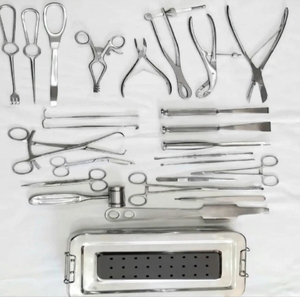 Ensemble d'instruments chirurgicaux orthopédiques 25 pièces pour interventions chirurgicales osseuses et traumatologiques, kit d'outils chirurgicaux réutilisables - Product Image 3