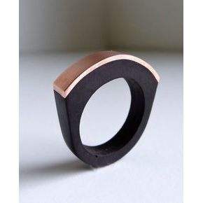 แหวนนิ้วเรซิ่นไม้ธรรมชาติ ดีไซน์โดดเด่น สำหรับงานเครื่องประดับแฟชั่น - Product Image 5