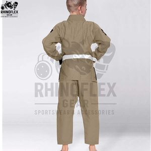 Uniformes de Artes Marciales Mixtas para Niños, Estilo Bjj Jiu Jitsu, Tejido de Perlas, Estilo Tatami, Estilo Shoyoroll, para Entrenamiento de Grappling - Product Image 3