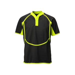 Mens <b>Polo</b> <b>Shirt</b> Knitted Cotton Lightweight Stretch Top UV Protection Sleeve Print Contrast Piping Sports Team Uniform - Product Image 4