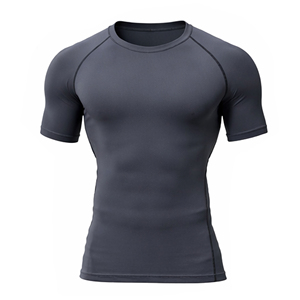 Men's <b>Compression</b> <b>Shirts</b> Short Sleeve Athletic Running Gym Comfortable Tops Cool Dry Workout T <b>Shirt</b> - Product Image 1