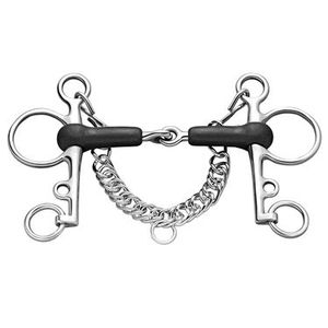 Mors de cheval en acier inoxydable avec rouleau et chaîne en cuivre, équipement d'équitation, mors de cheval durable, modèle 2026, à vendre - Product Image 5