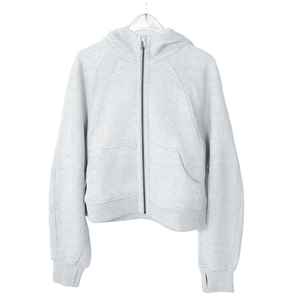เสื้อฮู้ดซิปแขนยาวแบบใหม่ คุณภาพสูง ผ้าถักทั้งตัว สีพื้น สำหรับผู้หญิง เหมาะสำหรับฤดูร้อน - Product Image 5