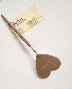 Espejo de Maquillaje Portátil de Acero Inoxidable con Mango Largo para Extensión de Pestañas, Herramienta de Inspección, Marca Privada, Forma de Corazón - Product Image 3