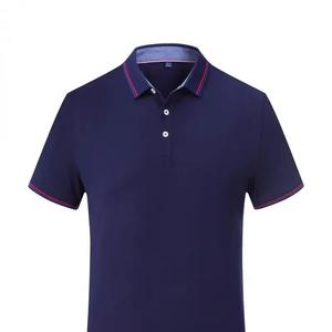Vente en gros de t-shirts décontractés de haute qualité, polos brodés, vêtements de golf, logo personnalisé, polo simple pour hommes - Product Image 4