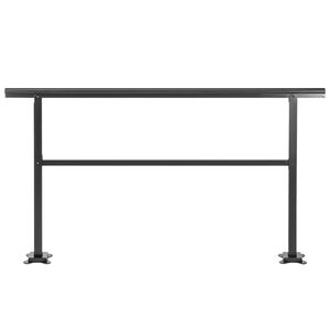 Corrimano per Scale da Esterno in Alluminio, Portata 75 kg, 152 x 89 cm, Dispositivo di Assistenza per Scale Esterne di Transizione - Product Image 2