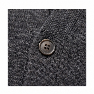 Cárdigan de Invierno para Mujer, Mezcla de Lana, Clásico, Cálido, Informal Elegante, Tejido, OEM, ODM, Venta al Por Mayor, Fábrica, Logotipo Personalizado, MOQ Bajo - Product Image 4