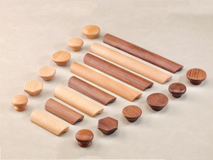 Tiradores de Cajones de Madera Minimalistas de Lujo Tradebyd, Tiradores de Gabinete Hechos a Mano, Ecológicos y Duraderos para Cocina y Baño - Product Image 1