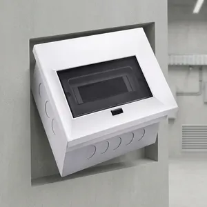 Boîte de distribution modèle BHAMMAR KK33 100A 230V IP54, boîte de distribution industrielle extérieure résistante aux manipulations avec verrou - Product Image 3