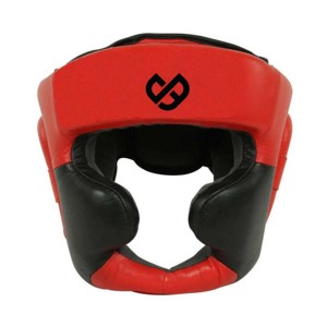 Casque de boxe en cuir PU pour jeunes, casque d'entraînement et de sparring pour enfants, protection de tête pour arts martiaux, vente en gros pour les arts martiaux juniors - Product Image 1