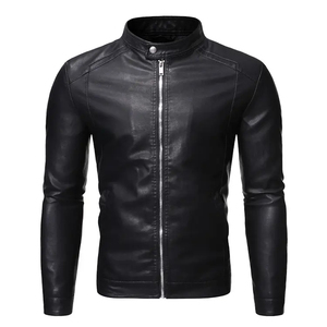 Chaqueta de Cuero de Calidad para Hombre, Estilo con Cuero Vacuno 100% Original, Chaquetas para Hombre, Chaqueta de Cuero de Calidad - Product Image 2