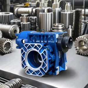 HAITEC-GR SDC050 précision Double plomb réducteur à vis sans fin Durable roulement boîte de vitesses composants de base 90 Direction 1 an de garantie - Product Image 2