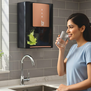 CANIX BLACK REVERSE OSMOSIS WATER TREATMENT DOMESTIC SYSTEM WALL MOUNT <b>TABLE</b> TOP WATER PURIFIER SYSTEM LED FOOD GRADE <b>COPPER</b> RO - Product Image 1