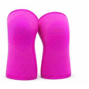 Genouillères en néoprène rose, respirantes, ajustables, universelles, pour la protection des genoux, toutes saisons, soutien respirant et réglable pour les genoux et les jambes - Product Image 3