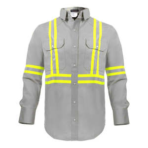 เสื้อกันไฟ2X-Large ขนาด7ออนซ์เสื้อผ้านิรภัยกันไฟ88% c/ 12% N Hi VIS - Product Image 1