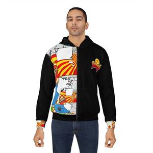 เสื้อฮู้ดดี้กีฬาแบบสวมหัวสำหรับผู้หญิงและผู้ชาย ปักลายตามสั่ง ขายส่ง สำหรับออกกำลังกายในฤดูใบไม้ร่วง แห้งเร็ว กันลม - Product Image 2